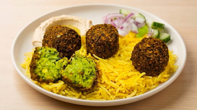 Falafel Platter.
