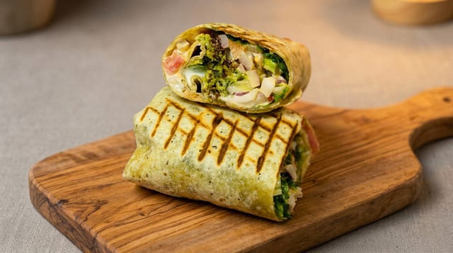 Falafel Shawarma.