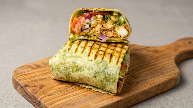 Spicy Chicken Shawarma.