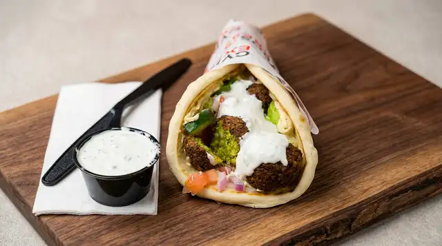 Falafel Gyro.